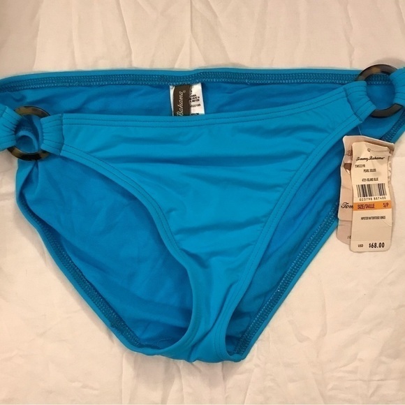 𝅺TOMMY Bahama bikini bottom. Island blue.  Women’s size small.  BNWT. - Picture 2 of 6
